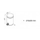 Χαρτοδοχείο 5lt Geesa Standard Hotelia 635 (Ø20.5 x 27 εκ) Chrome Χαρτοδοχείο 5lt Geesa Standard Hotelia 635 (Ø20.5 x 27 εκ) Chrome