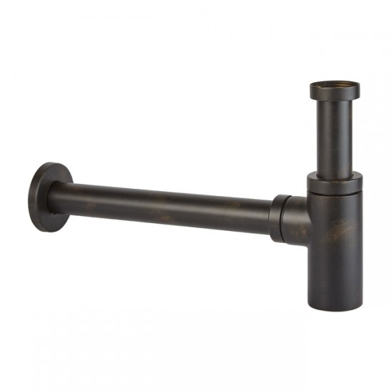 Σιφών νιπτήρος Armando Vicario Slim Rusty Black 900126-424 Σιφών νιπτήρος Armando Vicario Slim Rusty Black 900126-424
