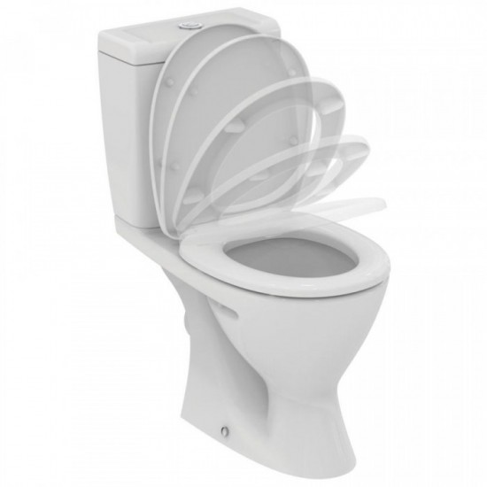 Λεκάνη Πορσελάνης Ideal Standard Eurovit V337101 Λευκή Οριζόντιας Αποχέτευσης Λεκάνη Πορσελάνης Ideal Standard Eurovit V337101 Λευκή Οριζόντιας Αποχέτευσης