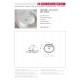 Νιπτήρας Πορσελάνης Επιτραπέζιος Scarabeo Wind/R 8030R-300 54.5x45cm