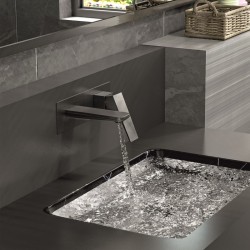Μπαταρία Νιπτήρος Εντοιχισμού RIHANNA ICF 8110191GG Gun Gray 