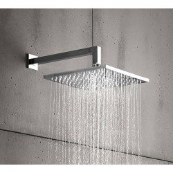 Τετράγωνη Κεφαλή Ντουζ 20x20cm Almar Emotion με βραχίονα 35cm E044077-100 + C23500 Χρωμέ
