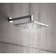 Τετράγωνη Κεφαλή Ντουζ 30x30cm Almar Emotion με βραχίονα 35cm E044043-100 + C23500 Χρωμέ