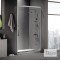 Καμπίνα Ντουζιέρας Ευθύγραμμη Devon Flow Slider 1 και 1 107-111 x 220 cm Χρωμέ