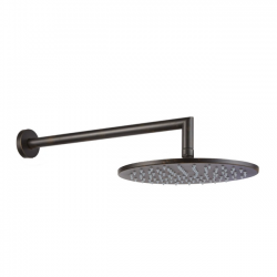 Κεφαλή Ντους 25cm με Βραχίονα 35cm Armando Vicario Slim Rusty Black 