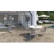 Πλακάκι Vision Brun Nat B' RM 80x80 Καφέ Ματ Naxos Ceramica