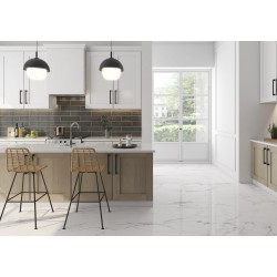 Πλακάκι Flow Dark Gray 10x40cm Σκούρο Γκρι Γυαλιστερό