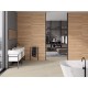 Πλακάκι Porcelanite Dos Amazonas 30Χ90 Απομίμησης Ξύλου Cerezo Relieve 9544