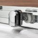 Τετράγωνη Καμπίνα Γωνιακής εισόδου Axis Corner Entry CX80C-100 Clear 80x80x185 Chrome Τετράγωνη Καμπίνα Γωνιακής εισόδου Axis Corner Entry CX80C-100 Clear 80x80x185 Chrome
