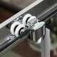 Τετράγωνη Καμπίνα Γωνιακής εισόδου Axis Corner Entry CX80C-100 Clear 80x80x185 Chrome Τετράγωνη Καμπίνα Γωνιακής εισόδου Axis Corner Entry CX80C-100 Clear 80x80x185 Chrome