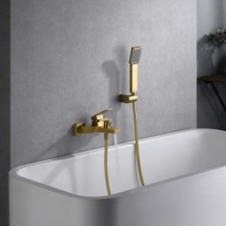 Μπαταρία Λουτρού IMEX ART BDAR025-4OC Χρυσό Ματ