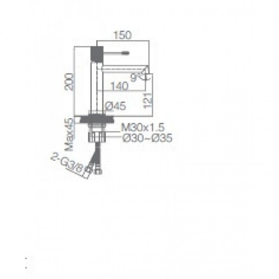 Μπαταρία Νιπτήρος IMEX LINE BDD038-1GC Γκρι Ματ/ Σαμπανιζέ Μπαταρία Νιπτήρος IMEX LINE BDD038-1GC Γκρι Ματ/ Σαμπανιζέ