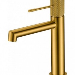 Μπαταρία Νιπτήρος IMEX LINE BDD038-1OC Χρυσό Ματ