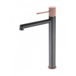 Μπαταρία Νιπτήρος IMEX LINE BDD038-3GC Γκρι Ματ/ Σαμπανιζέ