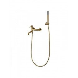 Μπαταρία Λουτρού IMEX MONZA BDM039-4OC Χρυσό Ματ Brushed