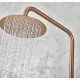 Στήλη Ντουζ 2 Εξόδων IMEX MONZA BDM039/ORC Brushed Χρυσό Ματ 