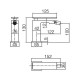 Μπαταρία Μπιντέ IMEX PISA BDP048-2OC Χρυσό Ματ Μπαταρία Μπιντέ IMEX PISA BDP048-2OC Χρυσό Ματ