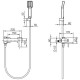 Μπαταρία Λουτρού IMEX PISA BDP048-4BGM BLACK GUN METAL Μπαταρία Λουτρού IMEX PISA BDP048-4BGM BLACK GUN METAL