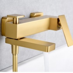 Μπαταρία Λουτρού IMEX PISA BDP048-4OC Χρυσό Ματ