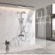 Στήλη Ντουζ 2 Εξόδων IMEX PISA BDP048/BGM BLACK GUN METAL Στήλη Ντουζ 2 Εξόδων IMEX PISA BDP048/BGM BLACK GUN METAL