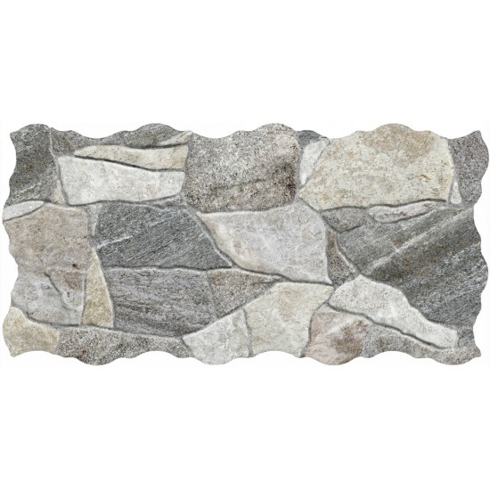 Πλακάκι Keros Belcaire Gris 23×46 Απομίμηση Πέτρας