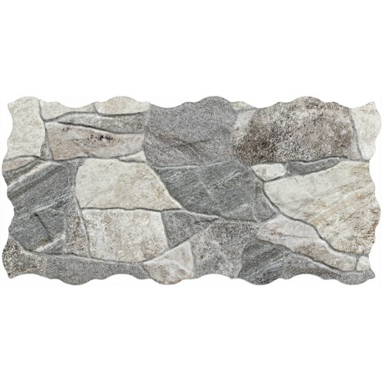 Πλακάκι Keros Belcaire Gris 23×46 Απομίμηση Πέτρας