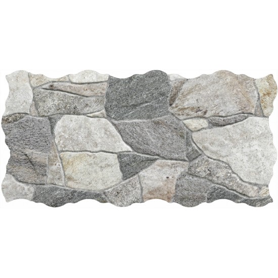 Πλακάκι Keros Belcaire Gris 23×46 Απομίμηση Πέτρας