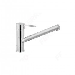 Μπαταρία Κουζίνας Πάγκου Χαμηλή Περιστροφική Ferro Fiesta BF14 Χρωμέ