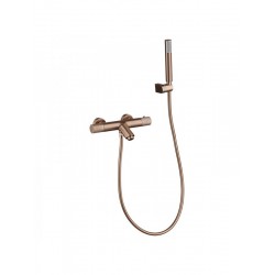 Μπαταρία Λουτρού IMEX LINE BTD038-4ORC Θερμοστατική Ροζ Χρυσό Ματ/ Χαλκού