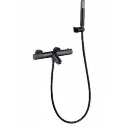 Μπαταρία Λουτρού IMEX LINE BTD038-4BGM Θερμοστατική Black Gun Metal