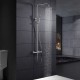 Στήλη Ντουζ 2 Εξόδων IMEX Moscu Ανοξείδωτη S316 BTK017/AC Θερμοστατική Στήλη Ντουζ 2 Εξόδων IMEX Moscu Ανοξείδωτη S316 BTK017/AC Θερμοστατική