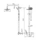 Στήλη Ντουζ 2 Εξόδων IMEX Moscu Ανοξείδωτη S316 BTK017/AC Θερμοστατική Στήλη Ντουζ 2 Εξόδων IMEX Moscu Ανοξείδωτη S316 BTK017/AC Θερμοστατική