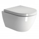 Λεκάνη Κρεμαστή Bianco Ceramica Vito VT01000-300 με Απλό Κάλυμμα Αντιβακτηριακό Βακελίτη Λεκάνη Κρεμαστή Bianco Ceramica Vito VT01000-300 με Απλό Κάλυμμα Αντιβακτηριακό Βακελίτη