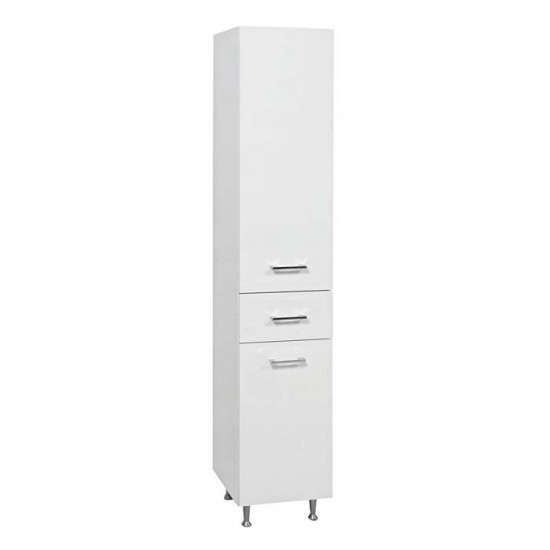 Στήλη Μπάνιου Mabo Luna 160x30x30 cm MDF Βαμμένο Σε Λευκή Λάκα Στήλη Μπάνιου Mabo Luna 160x30x30 cm MDF Βαμμένο Σε Λευκή Λάκα