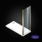 Πλαϊνό Σταθερό Ντουζιέρας Devon Noxx SPN80C-211 Gold Brushed 77-79X200εκ.