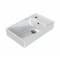 Επικαθήμενος Νιπτήρας Πορσελάνης 50x30cm Cerastyle Sharp 044300-u Λευκό