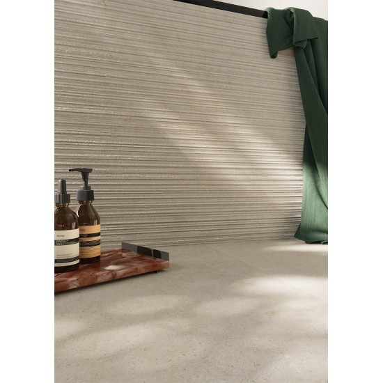 Πλακάκι Crema Luna Pearl Bambus Matt 60Χ120 Κρέμα Decor