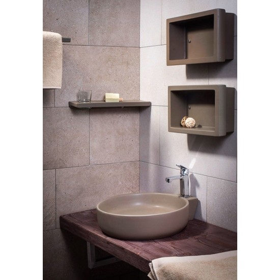 Επικαθήμενος Νιπτήρας Μπάνιου Φ44 Adamidis Cupa 44M 105049106 Tabacco Επικαθήμενος Νιπτήρας Μπάνιου Φ44 Adamidis Cupa 44M 105049106 Tabacco