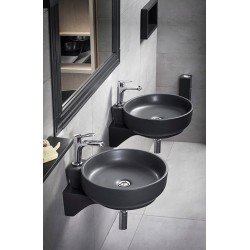 Επικαθήμενος Νιπτήρας Μπάνιου Φ44 Adamidis Cupa 44M 105042941 Μαύρο