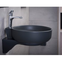 Επικαθήμενος Νιπτήρας Μπάνιου Φ44 Adamidis Cupa 44M 105042941 Μαύρο