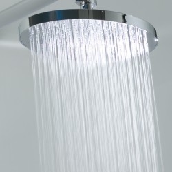 Ανακλινόμενη Κεφαλή Ντους με Μπράτσο Τοίχου Almar E044050 και C13500L Chrome