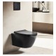 Κρεμαστή λεκάνη Creavit Fresh FRE5610N Rim Off Black Κρεμαστή λεκάνη Creavit Fresh FRE5610N Rim Off Black