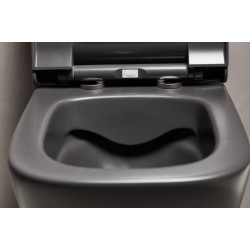 Κρεμαστή λεκάνη Creavit Fresh FRE5610A Rim Off Ανθρακί Ματ