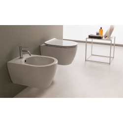 Λεκάνη Κρεμαστή Scarabeo Moon Rimless Clean Flush 552000SC-300 Λευκή