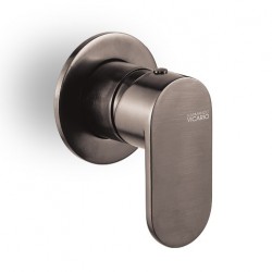 Μίκτης Εντοιχισμού 1 Εξόδου Armando Vicario Slim 500050-410 Black Brushed