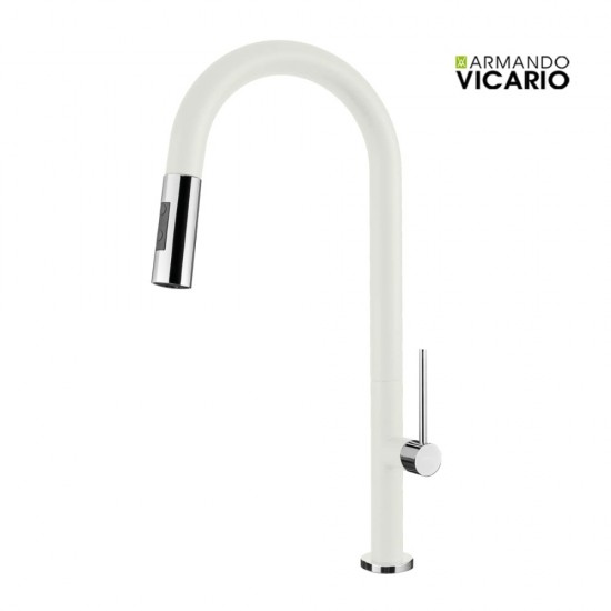 Μπαταρία Κουζίνας με ντους Armando Vicario Tozo 48780-1301 Granite Polaris