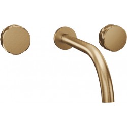 Μπαταρία Νιπτήρα Εντοιχισμού 3 Οπών Eurorama Eletta Chester 168901-221 Bronze Brushed