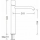 Μπαταρία Νιπτήρα Υψηλή Eurorama Eletta Tecno Με Βαλβίδα Clic-Clac 167309P-400 Μαύρο Matt Μπαταρία Νιπτήρα Υψηλή Eurorama Eletta Tecno Με Βαλβίδα Clic-Clac 167309P-400 Μαύρο Matt