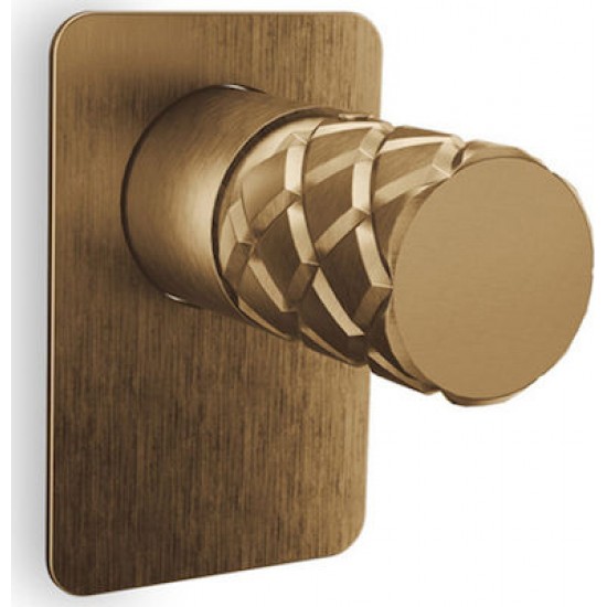 Μίκτης Εντοιχισμού 1 Εξόδου Eurorama Eletta Chester 168055SL-221 Bronze Brushed Μίκτης Εντοιχισμού 1 Εξόδου Eurorama Eletta Chester 168055SL-221 Bronze Brushed