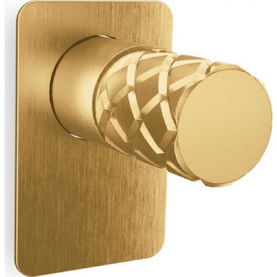 Μίκτης Εντοιχισμού 1 εξόδου Eurorama Eletta Chester 168055SL-201 Gold Brushed Μίκτης Εντοιχισμού 1 εξόδου Eurorama Eletta Chester 168055SL-201 Gold Brushed
